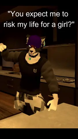 I’m in #vrchat #vr #furry 