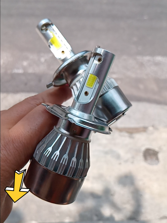 lampu mobil h4#h4 #lampumobilled #lampumobil #lampu #lampuutamah4 
