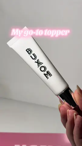 It’s perfect!!  @buxomcosmetics  #BuxomCosmetics #BuxomBabe #BuxomTopper