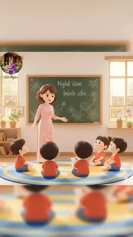 Đề tài: Trò chuyện về nghề phổ biến ở địa phương chủ đề : Nghề Nghiệp Mẫu giáo lớn #tiktok #xuhuong #mầmnon #ai 