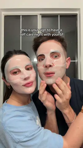 Giving him glass skin ✨ #SelfCare @Rael 