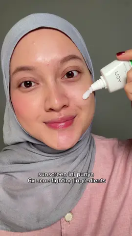 canggih bgt ni sunscreen bisa jadi primer poreless juga😭🫵🏻 #sunscreen #you #sunscreenprimer #acneproneskin #fyp 