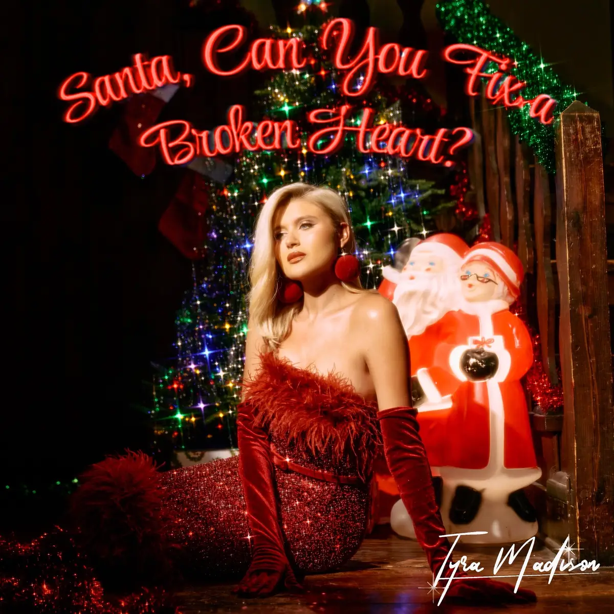 Go stream it!!! #christmasmusic #sadsongs #tyramadison 