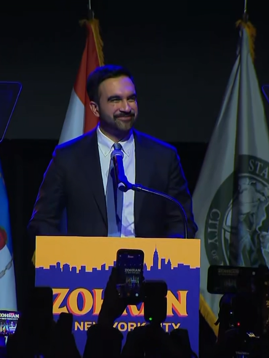 FULL SPEECH: Democratic Zohran Mamdani gives victory speech after winning the NYC Mayor's Race