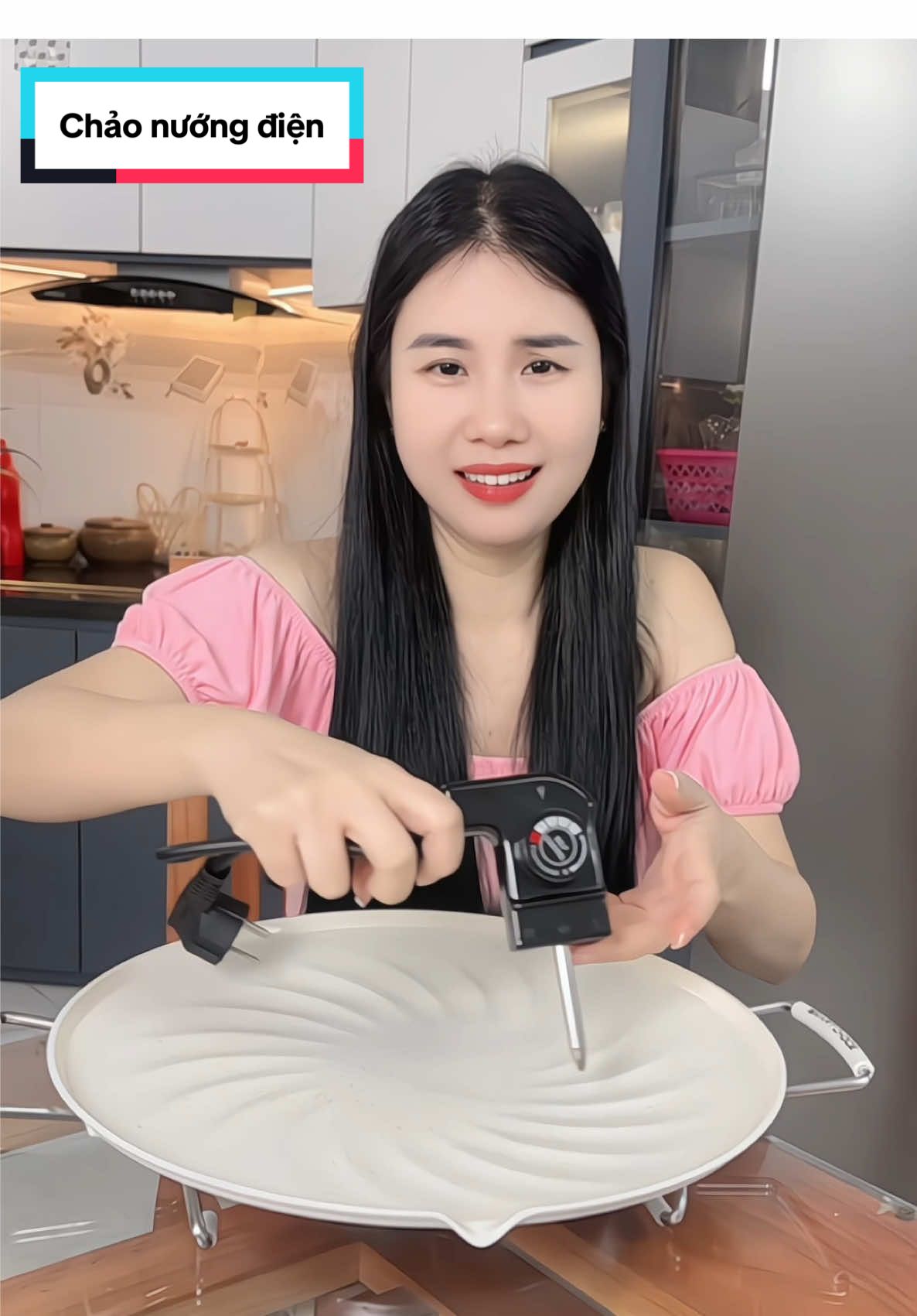 Chảo nướng điện ít khói SmartChoice #smartchoices #chaonuong #chaonuongchongdinh 