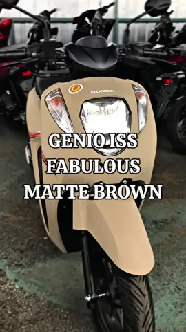 GENIO TERBARU😍 PROMO NOVEMBER GENIO KELUARAN TERBARU DISKON 1.900.000 Yuk yang pengen motor baru, irit dan ringan nih ada Genio Fabulous Matte Brown keluaran terbaru😍 Harga Cash Yogyakarta 21.190.000 khusus bulan ini diskon 1.900.000 Hubungi: Martin Honda DIY 0819-3470-6313 #genio #geniomodifikasi #genioindonesia #fypage #fypシ゚ 