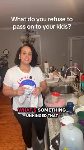 Pt. 1. What’s something you refuse to pass down to your kids from your parents?  #generationalcurses #generational #parenting #oldschool 