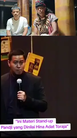 panji stand-up komedi. Aliansi Pemuda Toraja melaporkan Pandji ke Bareskrim Polri terkait materi stand-up yang dinilai menyinggung adat Toraja, khususnya tradisi pemakaman Rambu Solo. Selain proses hukum negara, masyarakat Toraja juga menuntut sanksi adat berupa denda hingga 50 ekor kerbau. Pandji sudah menyampaikan permintaan maaf resmi dan siap menghadapi proses hukum maupun adat. 📍 Sumber: Detik.com – 4 November 2025 #viral  #fyp  #toraja  #panjipragiwaksono  #standupcomedy 