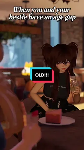 Basically how our convo went when I found out she was born in ‘03 🤣😭 I love her regardless! (She thinks I’m old) 🫂 w/ @Gothic_Lolita  #vrchat #vrchatmemes #vrchatcommunity #fullbodytracking #fbt 