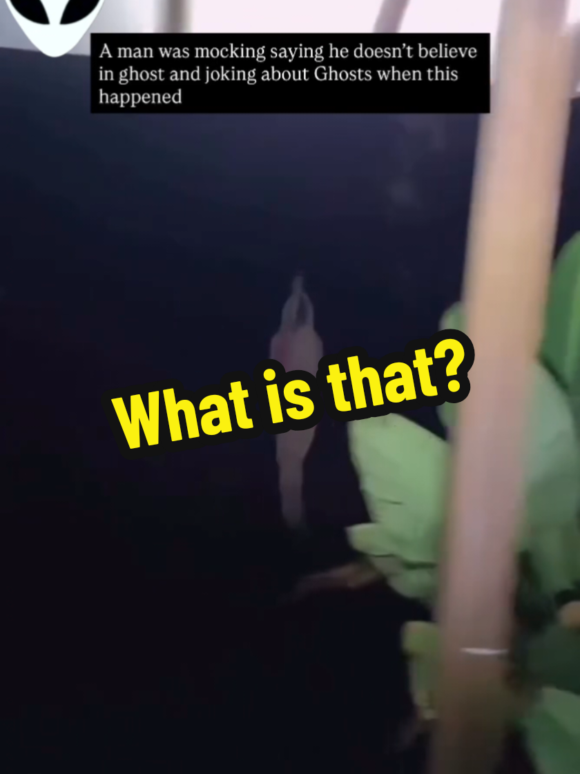 Never mock the dead. What the hell is that ? #horror #paranormal #creepy #foryoupage #ghost 