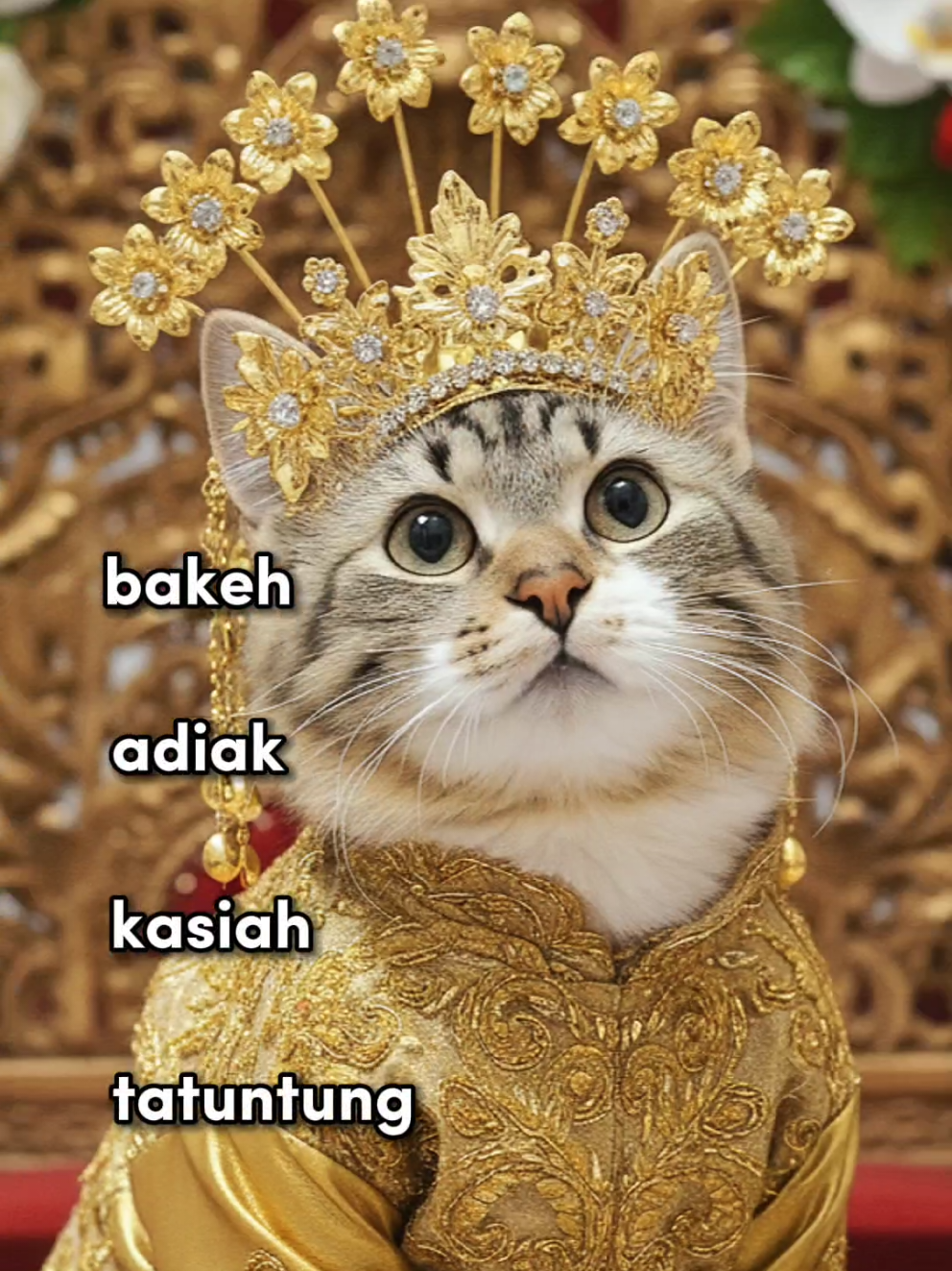 anak daro minang kabau 👸🤏🏻❤️ #anakdaro #cat #kucing #fyppppppppppppppppppppp 