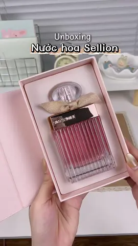 Nước hoa thơm sang lắm nha mấy bà #nuochoa #sellion #unboxing #xuhuong #fyp 