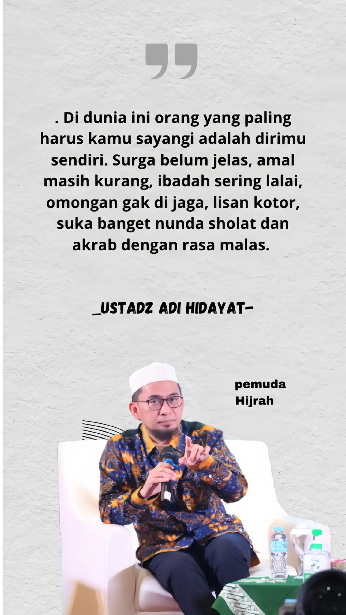 #quotes #pemudahijrah #quotesustadzadihidayat#ustadzadihidayat 