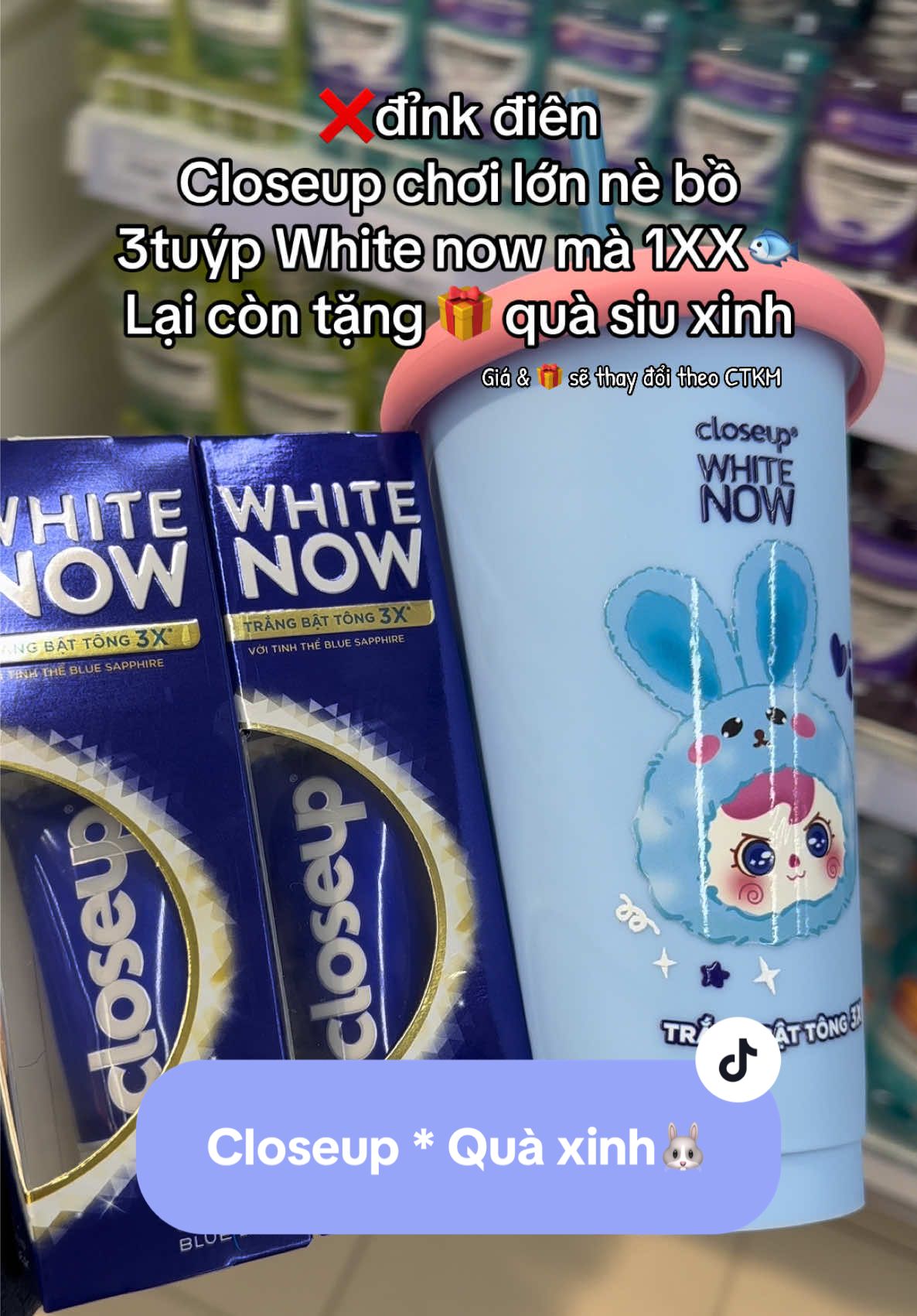 Nè nè… Closeup White Now đang có deal xinh, mấy bồ tham khảo nè!  #xuhuong #kemdanhrangcaocap #kemdanhrang #closeup #closeupwhitenow 