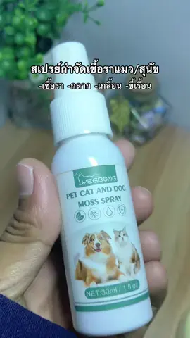 #สเปรย์เชื้อราแมว #สเปรย์รักษาเชื้อราหมาแมว 