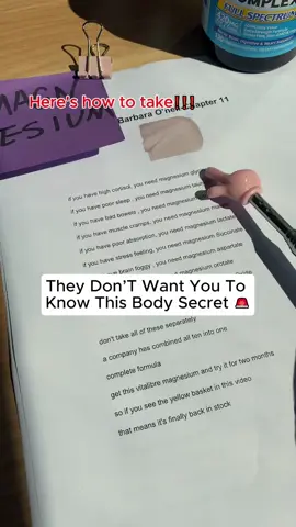 #magnesiumcomplex #magnesium #viral #tiktokshop #health 