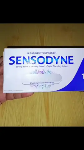 most recommended toothpaste by a Dentest . #sensodyne #tootpaste #dentist #mostrecommended 