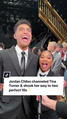 We love @Ezra Sosa & @Baby Jo River deep, mountain high! Jordan channeled Tina Turner in the ballroom, scoring two perfect 10s✨ @Dancing with the Stars #DWTS #dancingwiththestars #ezrasosa #jordanchiles 