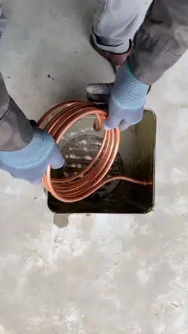 Free Heating Energy at Home DIY Hot Water System from Copper Pipes PVC Cement 