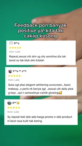 Kalau kulit tu jenis sensitive kemerahan susah nak cari sunscreen yang sesuai, cepat grab whitening emulsion sunscreen elegant ni confiem skin akak takkan irritate lagi  Beg kuning tu untuk akak, bukan untuk orang lain, secure sekarang sebelum habis! #ElegantCosmetics #KekalElegantdenganElegant #CantikTanpaRisau #FlawlessAllDay