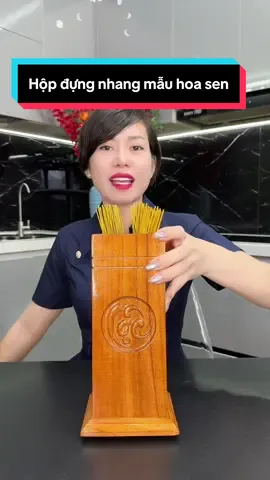 Hộp đựng nhang mẫu hoa sen đục chữ Phúc Lộc Thọ #xh #viral #ongdungnhang #ongdungnhangbanggo #cindythuytichcuc