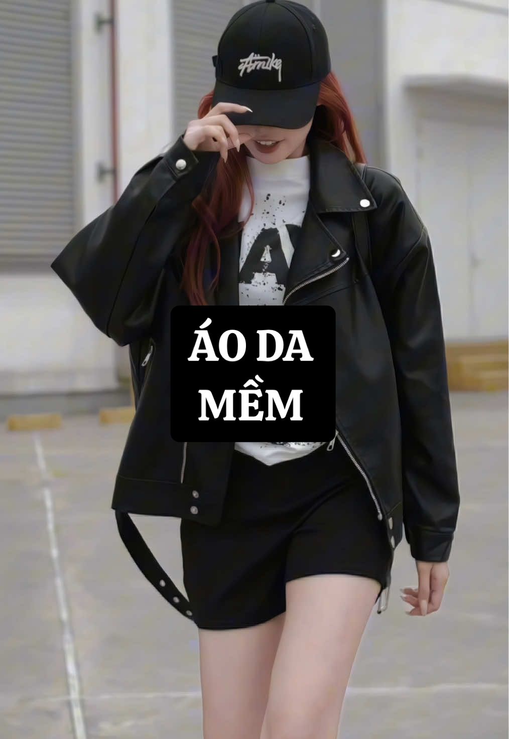 Lên sóng em áo da chất mềm , fom xuông dễ mặc nha #thoitrang #fashion #aodanu #aoda #thuchamchi 