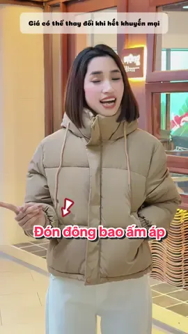 Em bé mùa đông cần được ủ trong phao 3 lớp#tuyetbuiuytin #ao #aokhoacnu #aophao #aophaonu