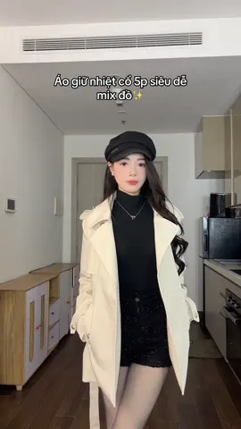 Giá CHỈ hơn 66 cành #aogiunhiet #aogiunhietnu #winteroutfit #outfitideas #OOTD 