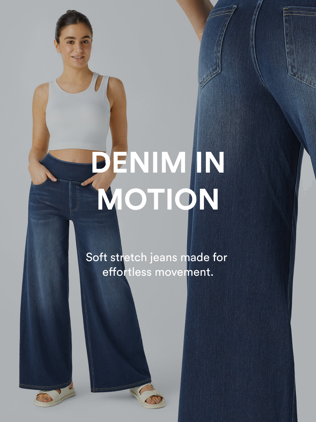 Looks like denim, feels like leggings — comfort in every step. 👖✨#Halara #HalaraSuperBrandDay #activeinhalara #TikTokMadeMeBuyIt #DealDrops