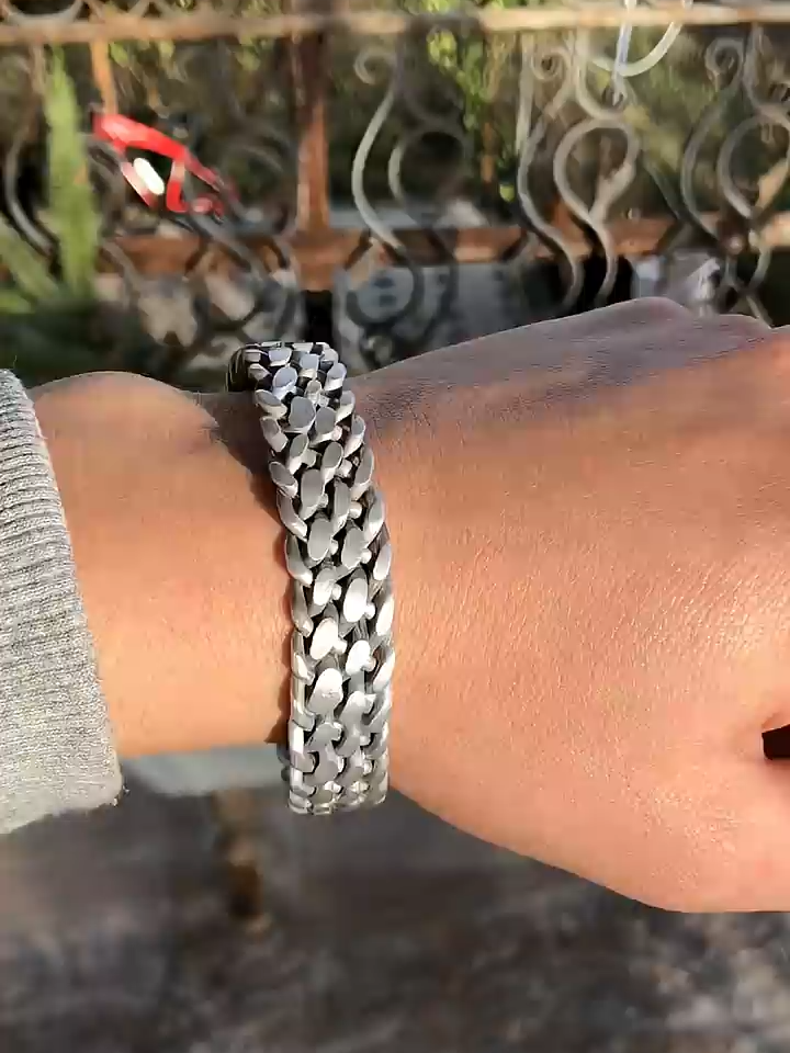 DIY Bracelet from Aluminum Wire Cable #wirebracelet  #diyjewerly #handmadebracelet