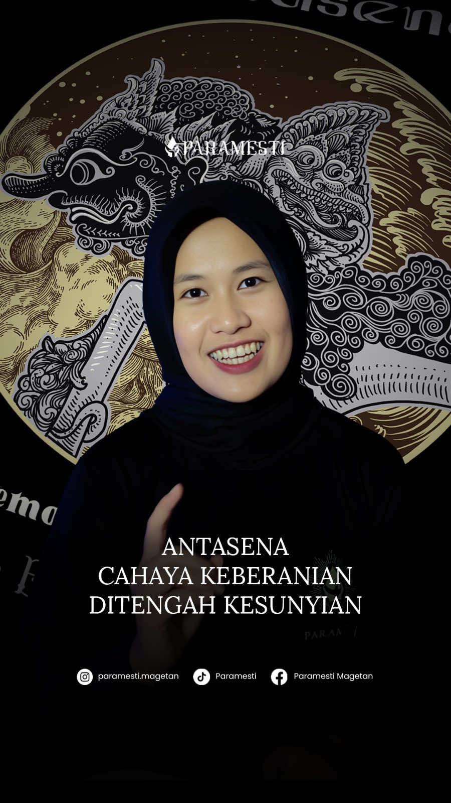 𝗗𝗮𝗿𝗶 𝗸𝗲𝘀𝗲𝗽𝗶𝗮𝗻, 𝗹𝗮𝗵𝗶𝗿 𝗷𝗶𝘄𝗮 𝘆𝗮𝗻𝗴 𝗸𝗼𝗸𝗼𝗵 𝗺𝗲𝗻𝗴𝗵𝗮𝗱𝗮𝗽𝗶 𝘁𝗮𝗸𝗱𝗶𝗿.
 
 Antasena tumbuh tanpa ayah, tapi tak pernah kehilangan harapan.
 Dari sunyi yang paling dalam, ia menemukan cahayanya sendiri.
 
 𝘑𝘢𝘥𝘪𝘭𝘢𝘩 𝘴𝘦𝘱𝘦𝘳𝘵𝘪 𝘈𝘯𝘵𝘢𝘴𝘦𝘯𝘢..
 𝘴𝘦𝘯𝘥𝘪𝘳𝘪 𝘣𝘶𝘬𝘢𝘯 𝘣𝘦𝘳𝘢𝘳𝘵𝘪 𝘭𝘦𝘮𝘢𝘩, 𝘵𝘢𝘱𝘪 𝘢𝘸𝘢𝘭 𝘶𝘯𝘵𝘶𝘬 𝘮𝘦𝘯𝘺𝘢𝘭𝘢𝘬𝘢𝘯 𝘤𝘢𝘩𝘢𝘺𝘢𝘮𝘶 𝘴𝘦𝘯𝘥𝘪𝘳𝘪.
 
 Temukan kisah epik para tokoh pewayangan dan kearifan budaya Jawa lainnya, hanya di @paramesti.magetan
 
 #paramesti #paramestimagetan #kaosjawa #filosofijawa #budayajawa   