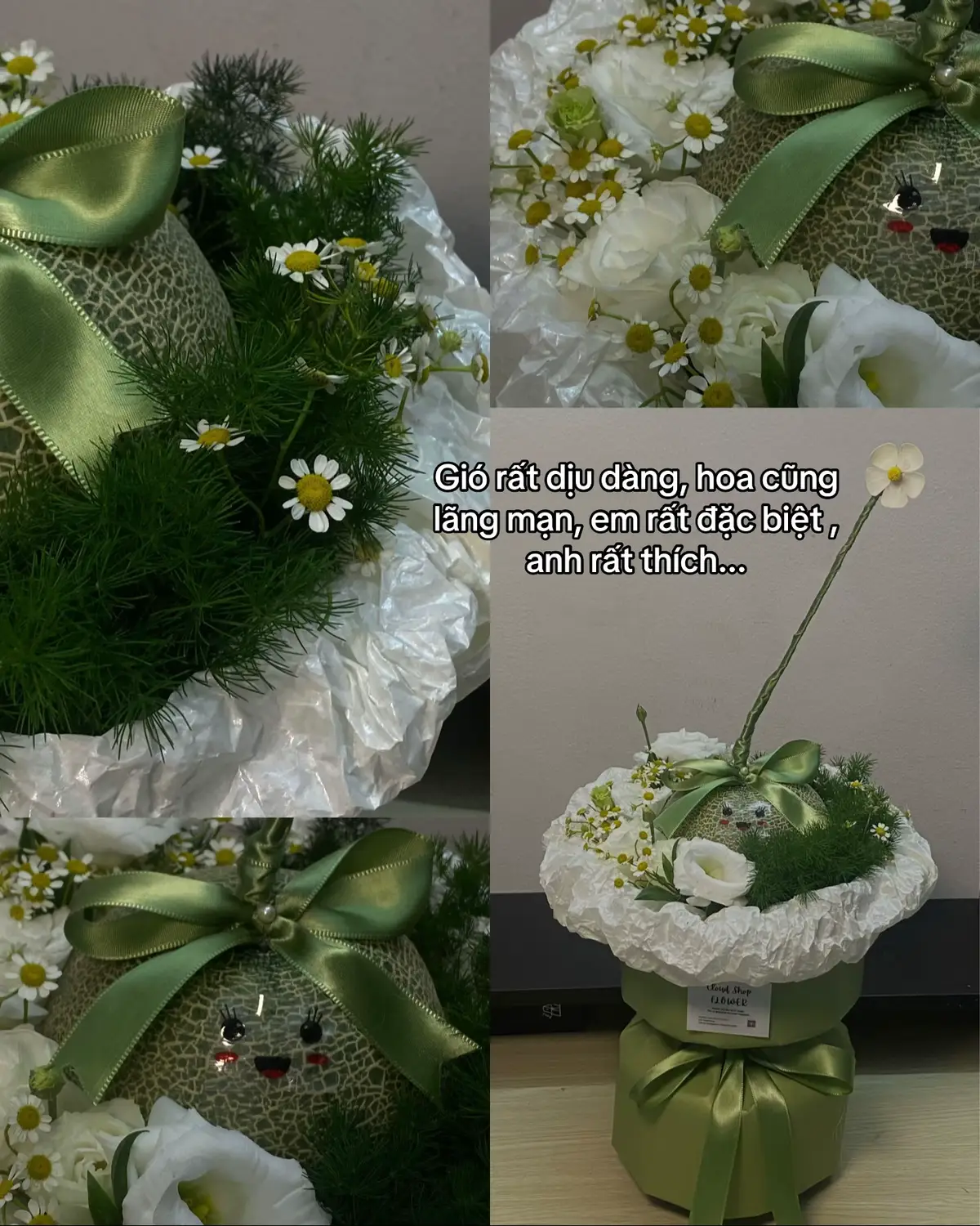 #CloudShop #flowers #hoatheoyeucau #hoadualuoi #hoaraucu 