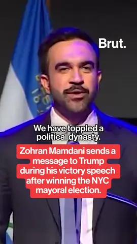Democratic candidate Zohran Mamdani won the New York City mayoral election on November 4, 2025, which had the highest voter turnout since 1969. Following his win, Mamdani delivered a victory speech in front of a crowd of supporters, during which he criticized Donald Trump and expressed strong opposition toward his administration. #ZohranMamdani #VictorySpeech #NYCElection #Mayor #NewYork