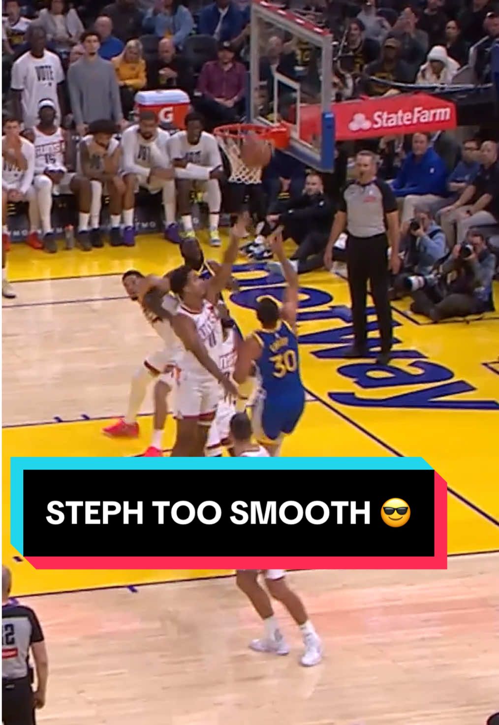 You can’t stop the Chef 😮‍💨 28PTS, 5 threes, Warriors take the win! 💪 Final: 118–107 #NBAPhilippines #NBAHighlights #Warriors #SportsOnTikTok #BasketballPH