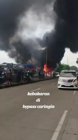 kebakaran di bypass caringin #kebakaran#infobandung #terbaru 