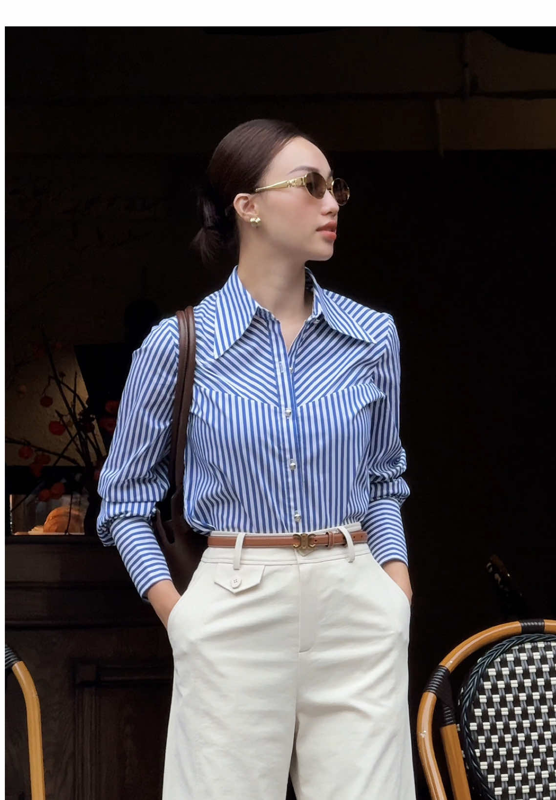 Một chút cổ điển trong outfit hiện đại, các nàng đã thử chưa? #thoitrangnu #myoutfit #macdepmoingay #thoitrangthietke 