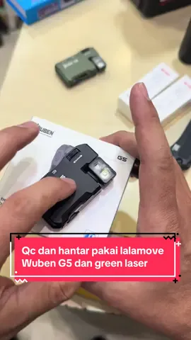 Thank you kawan support. Qc dan hantar pakai lalamove untuk model Wuben G5 dan green laser. #edcmalaysia #racunitubenar #lampusuluh #wuben #equipzone 
