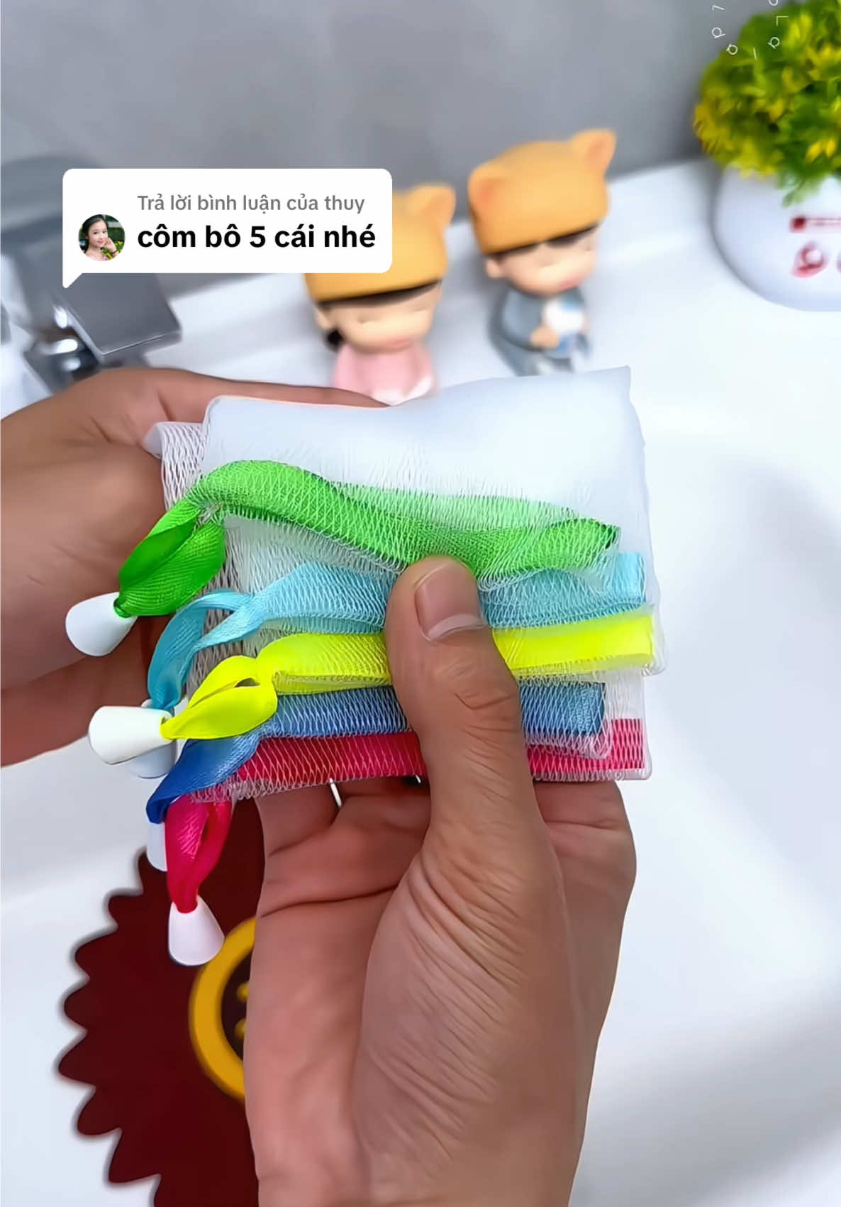 Trả lời @thuy combo 5 tuid miễn ship nha các bác . Túi lưới này tạo bọt siêu đỉnh luôn #tuitaobot #tuitaobotxaphong #tuiluoitaobotxaphong #tuiluoitaobot #tuidungxabong 