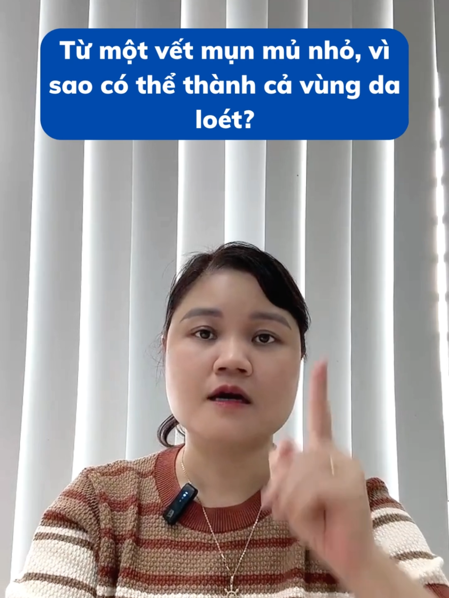 Từ một vết mụn mủ nhỏ, vì sao có thể thành cả vùng da loét #manngua #viemda #mebe #xuhuong #subac #munnuoc #nuoicon #romsay #choclo #chamsua #viemdacodia
