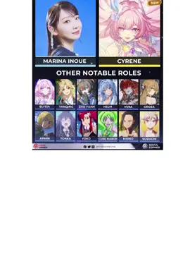 alamk cyrene dan vera satu voice actor ☠️ #cyrene #vera #hsr #pgr #hoyoverse 