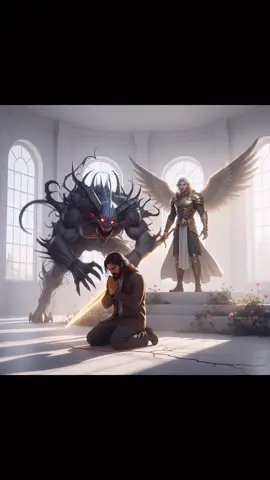 Victory over darkness#victory#angel#monstor 