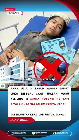 Heboh !! warga baduy dibegal saat jualan masu keliling !! Minta tolong RS tapi ditolak karena tak punya KTP ?  #baduy #cempakaputih #repan #viral #fyppppppppppppppppppppppp 