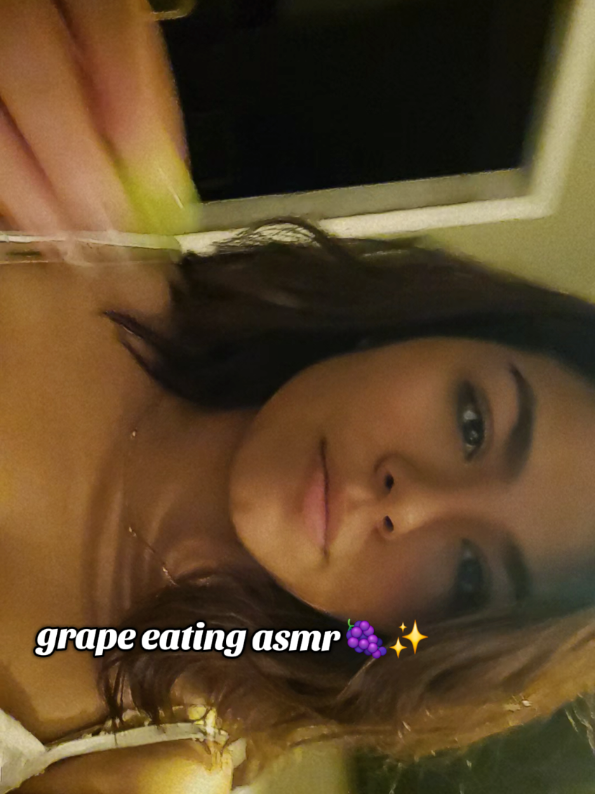 may this reach the right ppl 😭🙏🏼 #grapes #asmr #crunch #eatingasmr @Welch's 