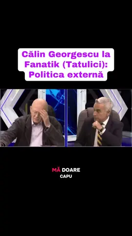 Călin Georgescu la Fanatik - Mihai Tatulici, despre Politica externă #calingeorgescupresedinte #mihaitatulici #fanatik #politicaexternă 