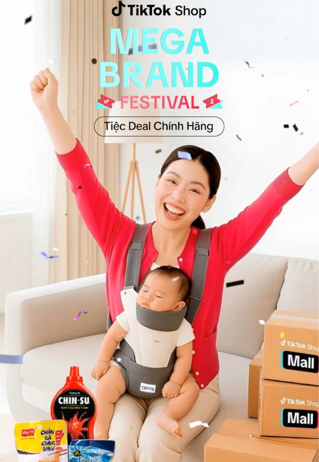 MỞ MẮT DẬY, TÔI PHÁT HIỆN MÌNH ĐÃ… TRÙNG SINH VÀO VŨ TRỤ MEGA BRAND FESTIVAL - TIỆC DEAL CHÍNH HÃNG!! 🎉 Quy tụ cả một vũ trụ ngành hàng chính hãng - từ làm đẹp, thời trang, công nghệ đến mẹ & bé, TikTok Shop 