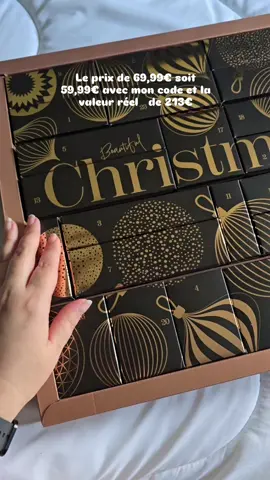 le calendrier @asambeauty   le prix de 69,99€ soit 59,99€ avec mon code CALENDRIER-MAMAN pour une valeur réel de 213€ produits offerts 🫶  #sephoraalışverişim #asambeauty #makeup  #calendrierdelavent #maquillage 