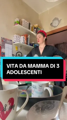 Vita da mamma di 3 adolescenti #vitadamamma#mammeesaurite#mammaditre#mammaefigli#mammaesauritamafelice😜😍 