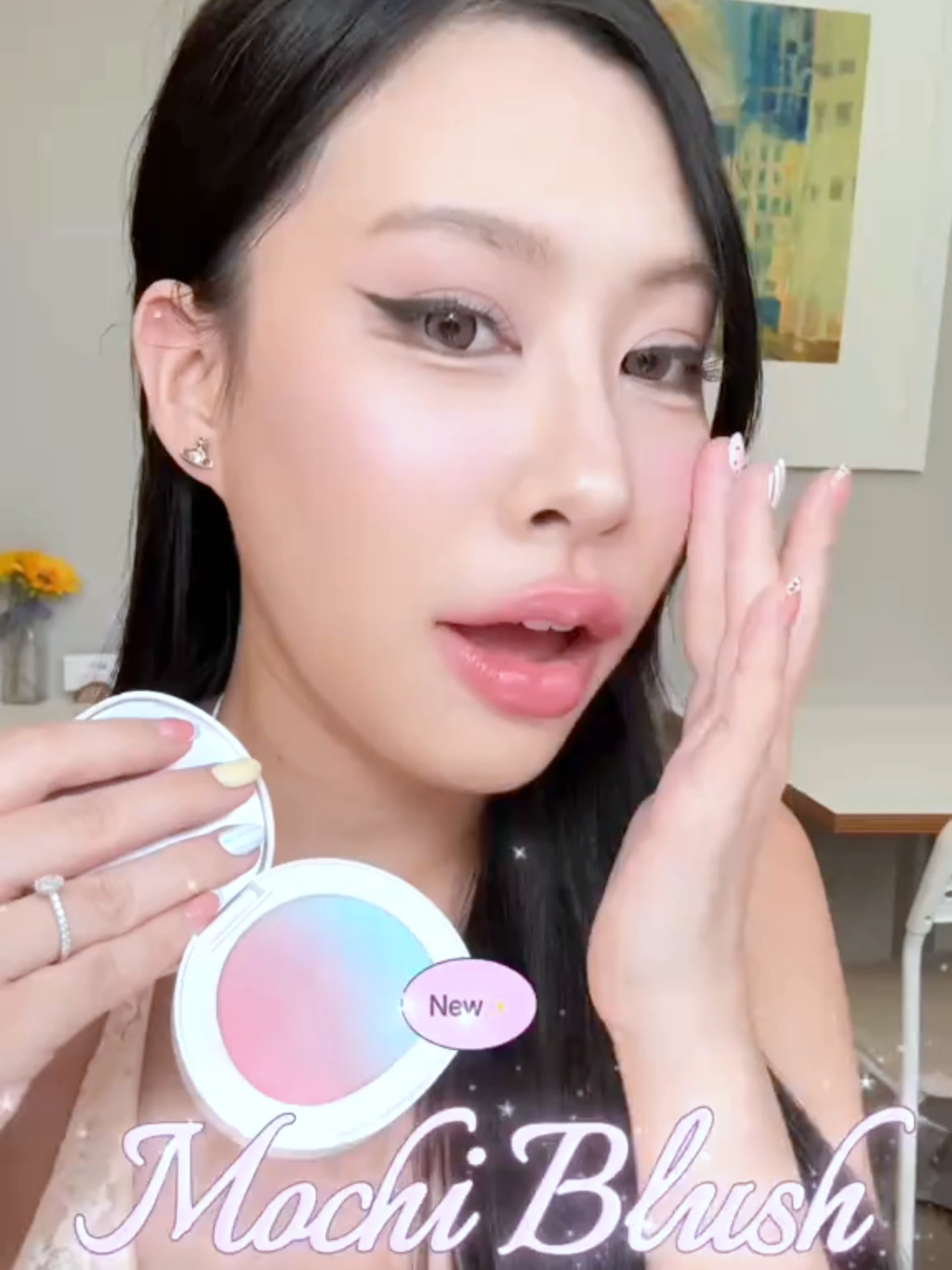 ✨บลัชเนื้อโมจิสุดนุ่ม เกลี่ยง่ายลงบนผิวแล้ว กลายเป็นเนื้อแป้งทันที #barenbliss #barenblissth⁣ #barenblissแบร์แอนด์บลิซ⁣ #บลัชโมจิน่าจุ๊บ⁣ #barenblissmochiblush