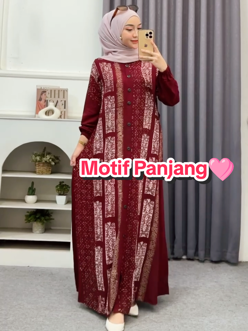 Koleksi motif terbaru kancing✨ #gamispekalongan #batikusman  #gamismalaman #gamisterbaru #vidioviral