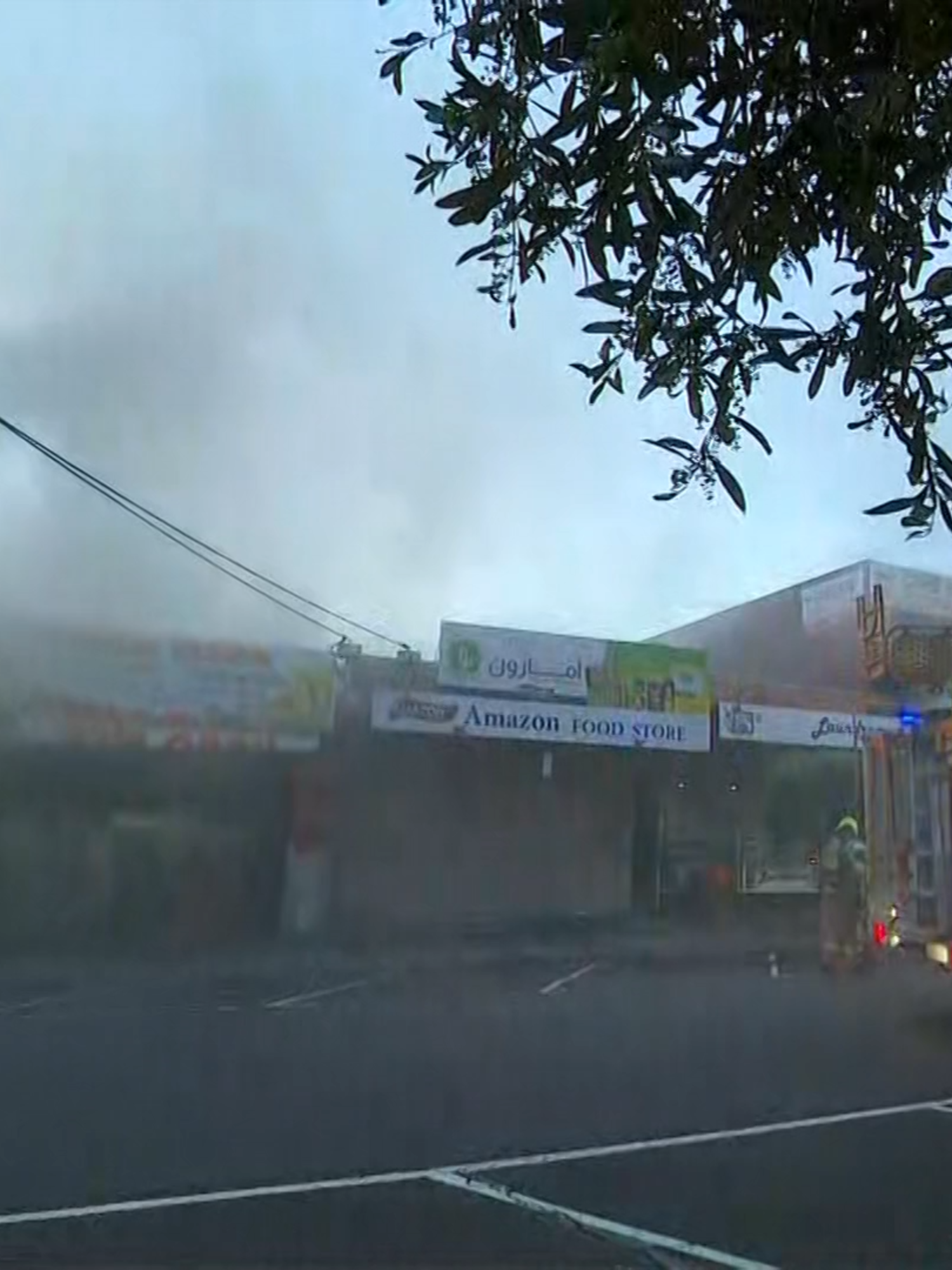A manhunt is underway in Melbourne’s north where an exotic grocery store was torched in an explosive arson attack. The gang even hired a rental car with fake ID to carry out the hit job which was all over in just a few minutes.